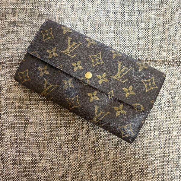 LOUIS VUITTON ルイヴィトン モノグラム 長財布 ポルトフォイユ サラ