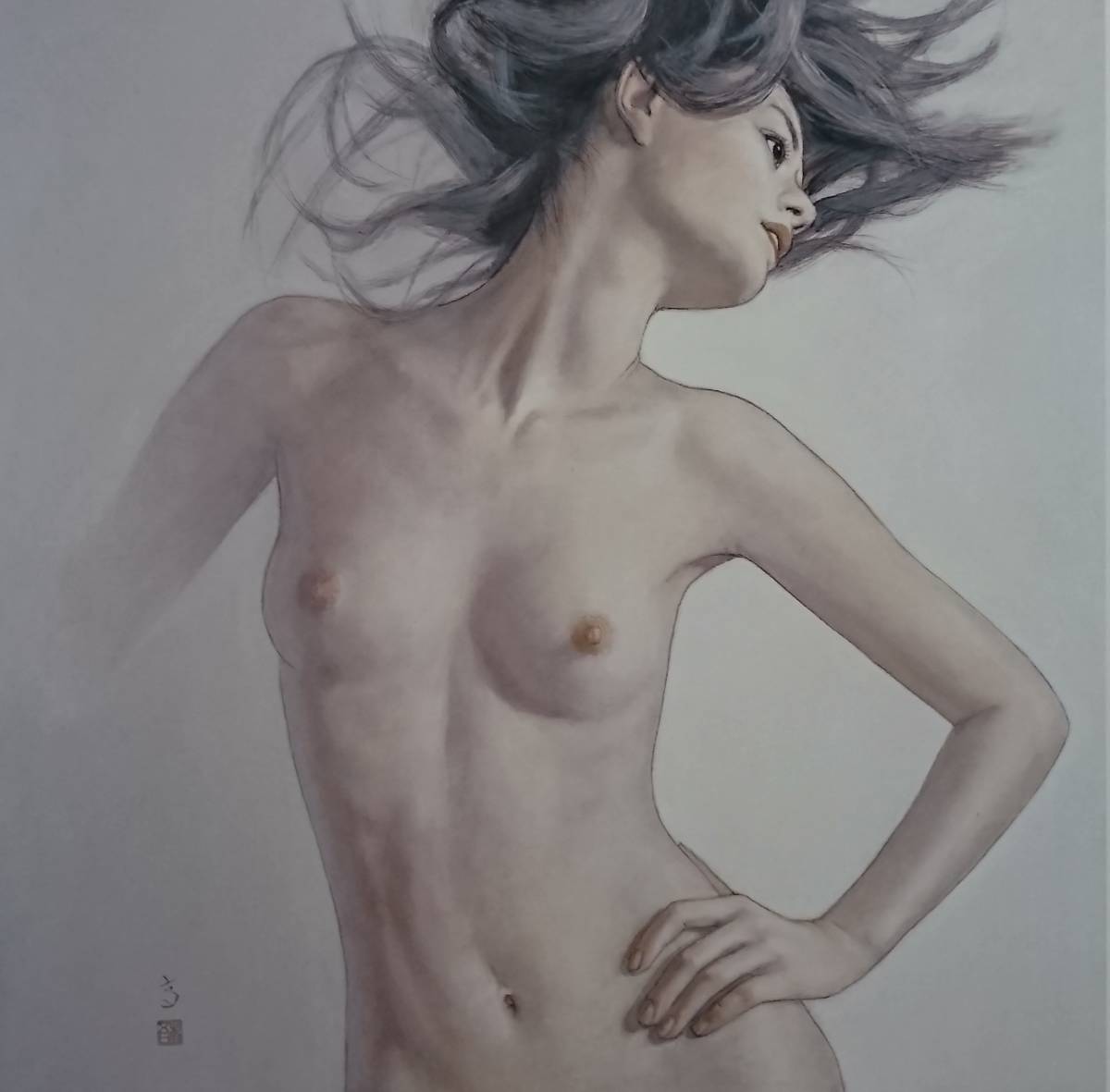 Shogo Takatsuka [Allegro Conmoto] Ilustración de libros de arte raro, En buena condición, Autor popular, Limpio, Retrato de una mujer hermosa, Nuevo con marco de alta calidad., envío gratis, Obra de arte, Cuadro, Retratos