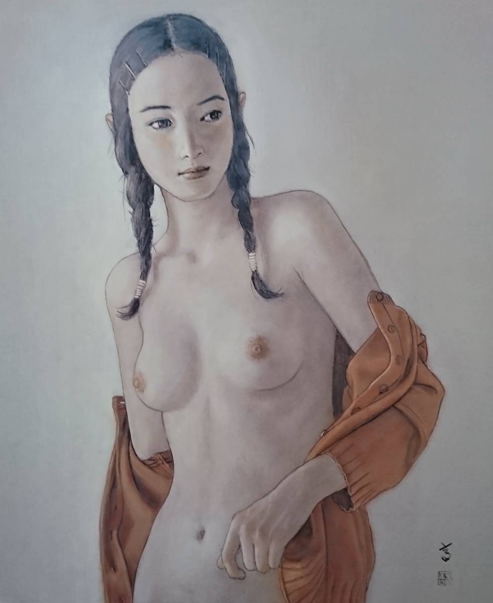 Shogo Takatsuka [Pullover] Seltene Kunstbuchillustration, In guter Kondition, Beliebter Autor, Sauber, Portrait einer schönen Frau, Nagelneu mit hochwertigem Rahmen, Kostenloser Versand, Kunstwerk, Malerei, Porträts