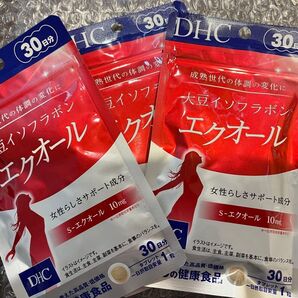 DHC 大豆イソフラボン エクオール 30日分 3袋