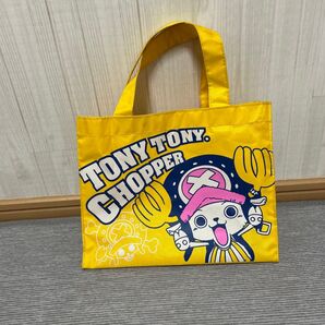 ワンピース トニートニー・チョッパー ミニトートバッグ イエロー ランチバック