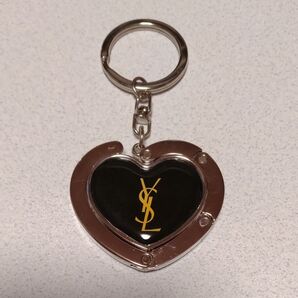 YSL イヴ・サンローラン ハート型 バッグハンガー コインケース 【バラ売り不可】
