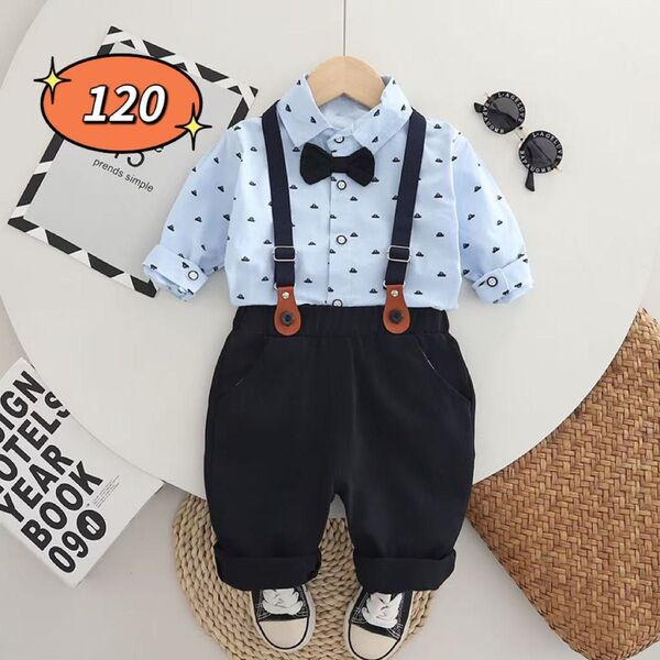 ☆新品☆フォーマル 男の子 セットアップ 入園式 結婚式 スーツ 120cm