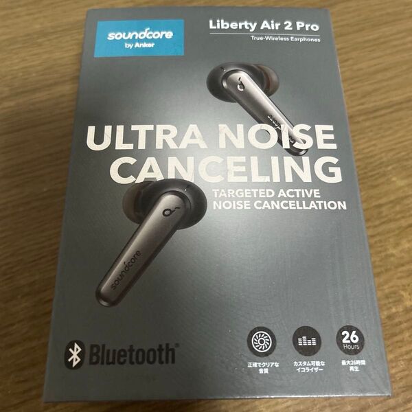 soundcore アンカー Anker ワイヤレスイヤホン ワイヤレス ブラック Liberty Air Pro イヤホン