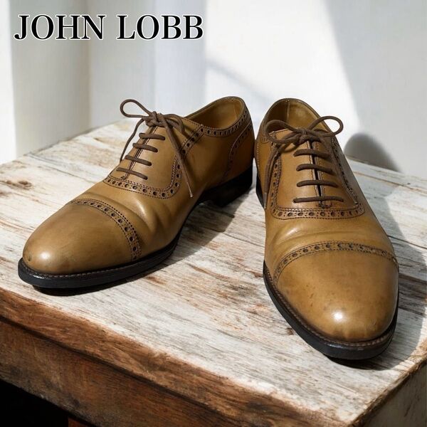 ジョンロブ John Lobb アデレード ADELAIDE 6E ビジネスシューズ 革靴 8695 ブラウンメンズ 6E レザー