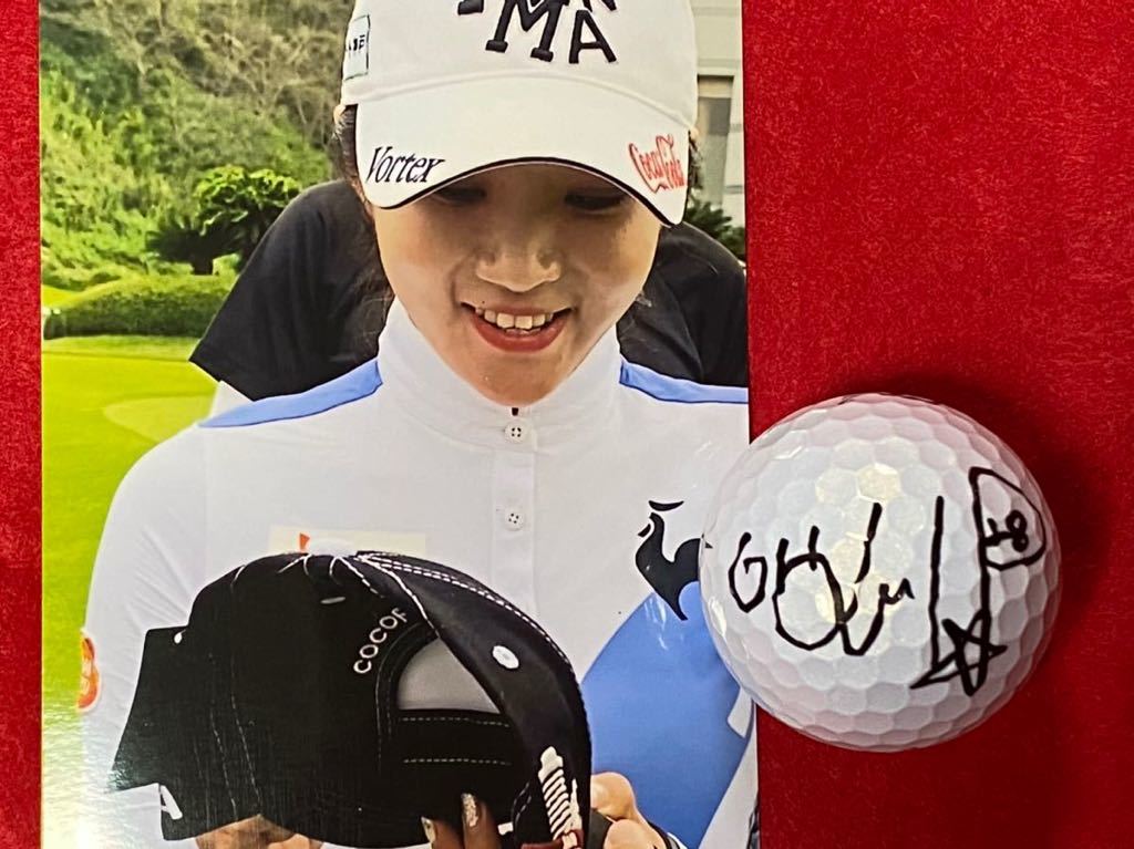 الكرة الأصلية لبطولة Elleair للسيدات لعام 2019 موقعة من LPGA Lee Bo-mee (مع صورة)②, بواسطة الرياضة, جولف, آحرون