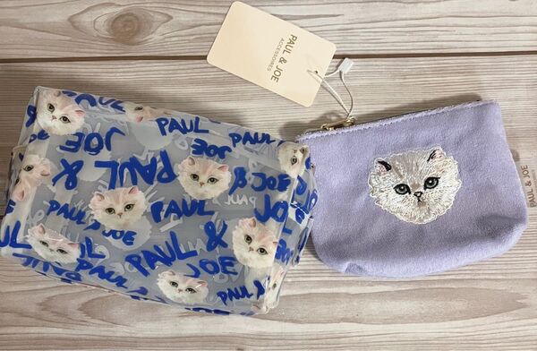ポール&ジョーアクセソワ クリアポーチセット ジプシー 猫