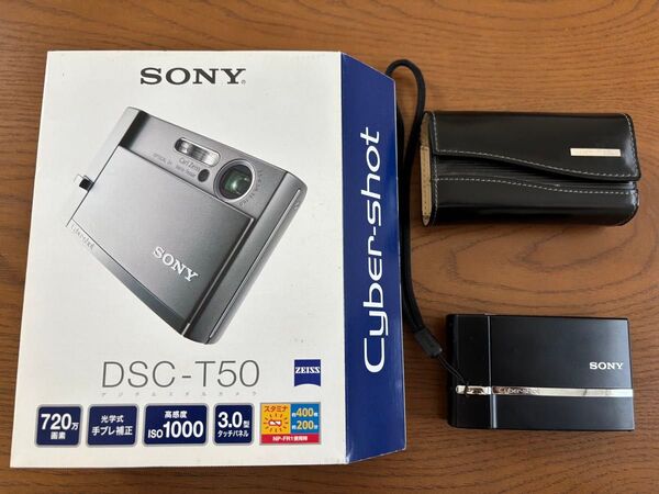 完動品 SONY Cyber-shot DSC-T50 コンパクトデジタルカメラ
