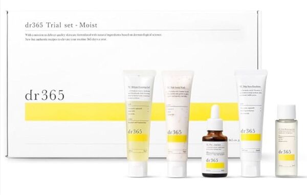 dr365 トライアルセット モイスト ビタミンc 保湿 毛穴 角質ケア エイジングケア 敏感肌 乾燥 ハリ 小じわ 透明感