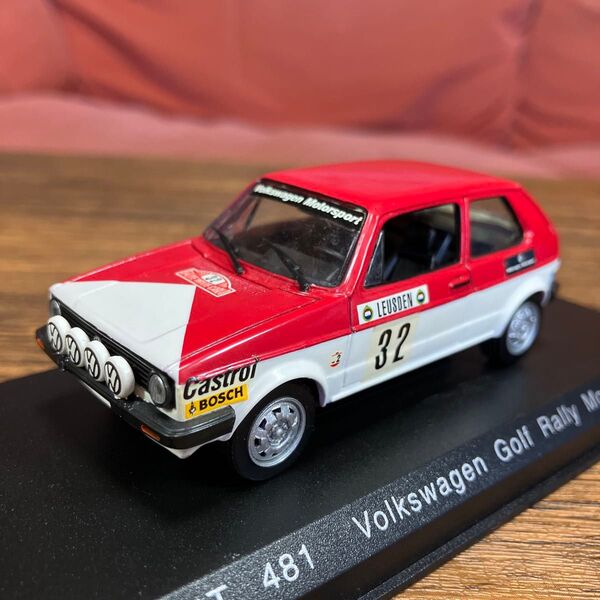 ディテールカーズ 1/43 VW GOLF Racing Rally Montecarlo ゴルフ 巨匠ジウジアーロ ラリーカー