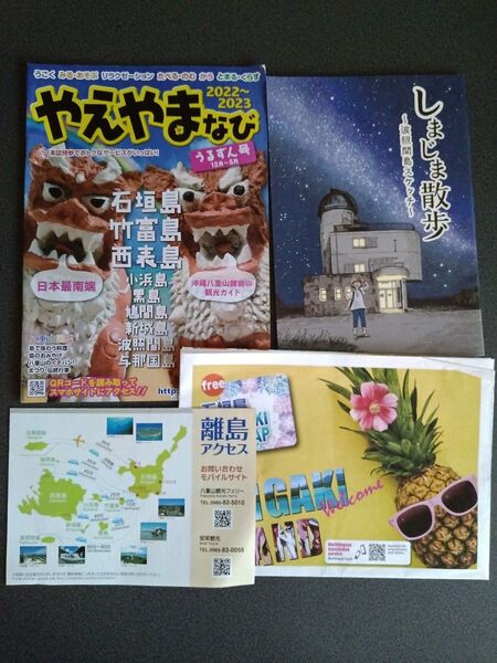 ★石垣島 ガイドブック 八重山諸島パンフレット ロードマップ