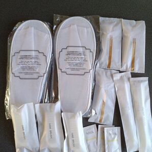 アメニティセット ヘアブラシ スリッパ 歯磨きセット