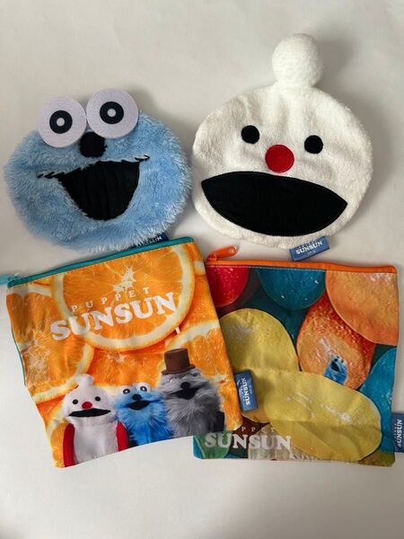 パペットスンスンガチャグッズ まとめ売り 4点セット