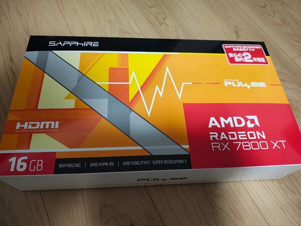 SAPPHIRE Radeon RX7800XT GAMING グラフィックボード 16GB