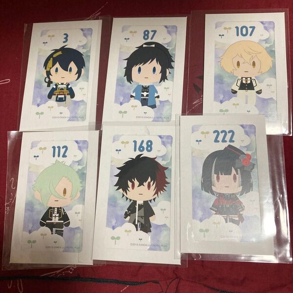 刀剣乱舞 御伴散歩 くじ カード