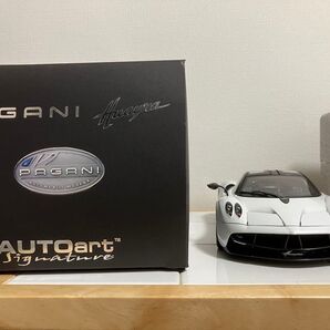 未展示 オートアート 1/18 パガーニ ウアイラ ホワイトダイキャスト製pagani huayra
