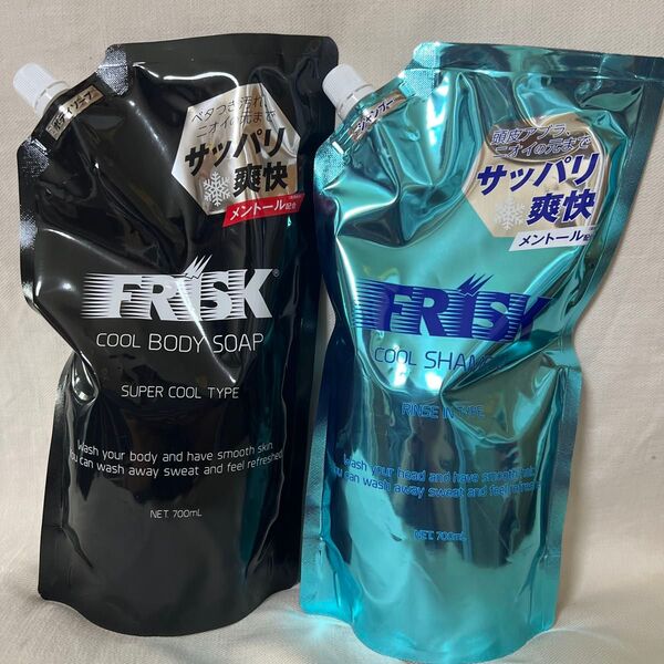FRISK フリスク クール ボディーソープ シャンプー 詰替 700ml