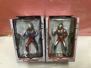 ウルトラマンシリーズ 1軸可動式アクションフィギュア 「ウルトラマン＆ウルトラマンディガ」 未開封品・動作未確認・長期保存品