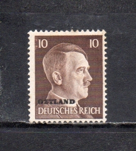 208112nachis Germany second next large war hour male torrente ( bar to three country * white Russia *so ream ) 1941 year normal hi tiger - region ..10pf dark red brown unused NH