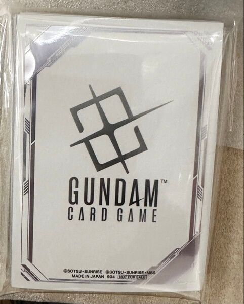 ガンダムカードゲーム gcg β版体験会プロモーションスリーブ 未開封 70枚