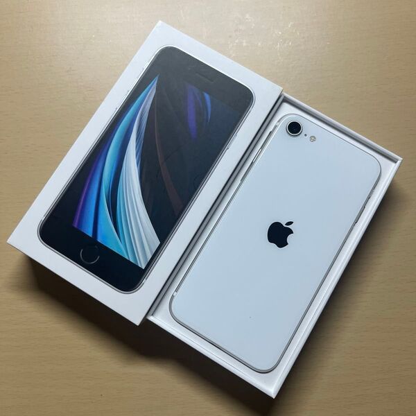 iPhoneSE2 se 第2世代 64GB SIMフリー バッテリー最大容量77% 割れなし