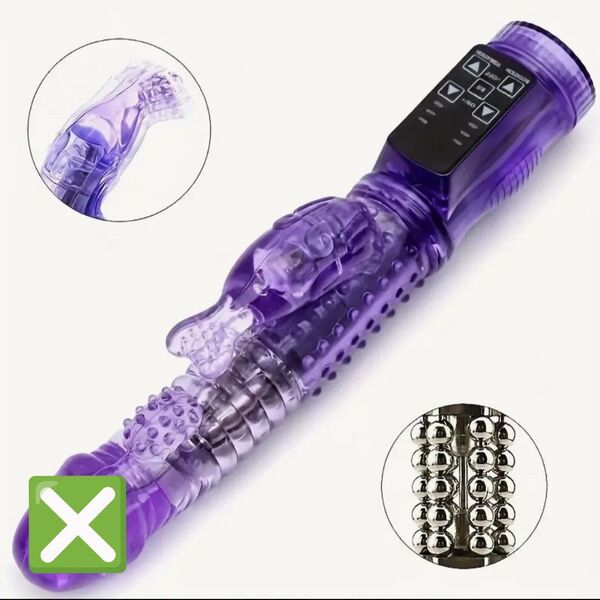 女性用ボディケア電動マッサージ器 回転スティックタイプ