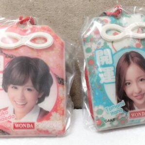 ワンダ AKB48 前田敦子、板野友美 ナイロン製ストラップ 2個セット