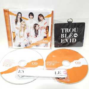 【☆即決価格☆】ExiD★TROUBLE★日本盤 初回限定盤 CD＋DVD ネックストラップ&パスケース付き★美品 貴重