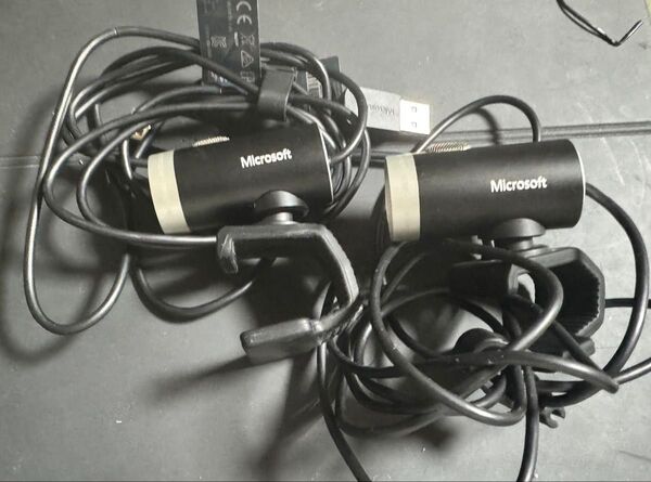 MicrosoftLifeCam Cinema H5D-00020 webカメラHD 720p 内蔵マイク 会議用 2個セット