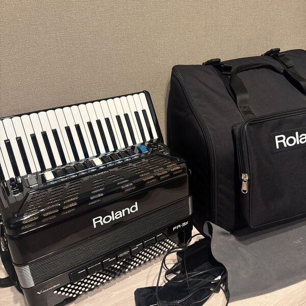 美品! Roland アコーディオン FR-3X BK ローランド 鍵盤楽器 電子楽器