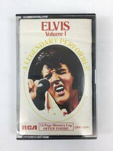 X991 ELVIS Volume 1 A Legendary Performer カセットテープ 