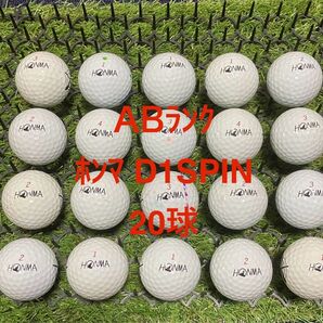 ★AB★ホンマ D1SPIN 20球 ロストボール