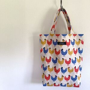 トートバッグ ニワトリ