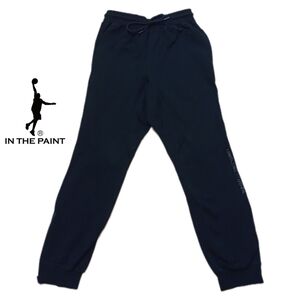 IN THE PAINT インザペイント スウェットパンツ ブラック 裾ファスナー仕様 バスケットウェア