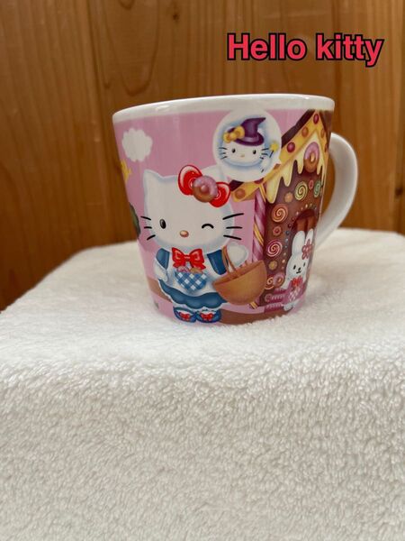 非売品 ハローキティ マグカップ サンリオ kitty コップ 食器 陶器