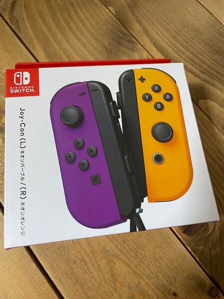 Nintendo Switch Joy-Con L/Rネオンパープル/オレンジ