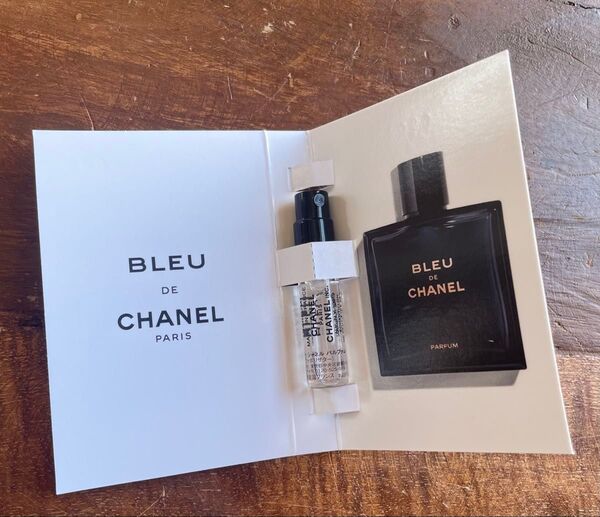 新品 CHANEL シャネル ブルー ドゥ シャネル パルファム ヴァポリザター サンプル1.5ml