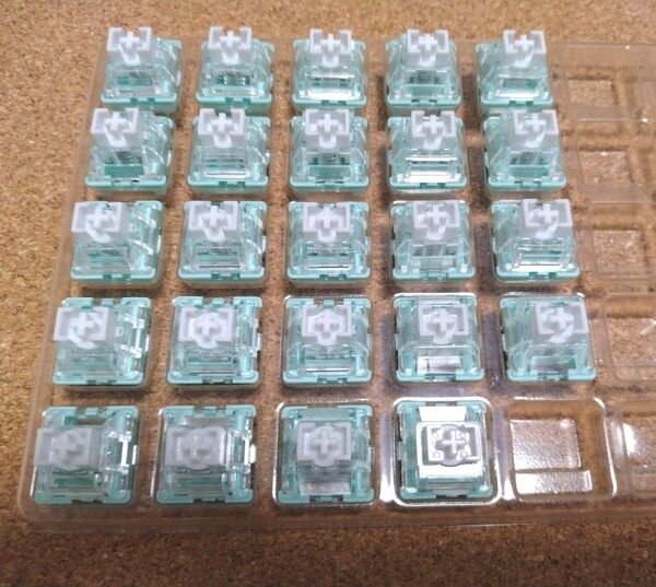 Hejin 7.0 磁気軸 24個 Magnetic Switch 磁気キースイッチ