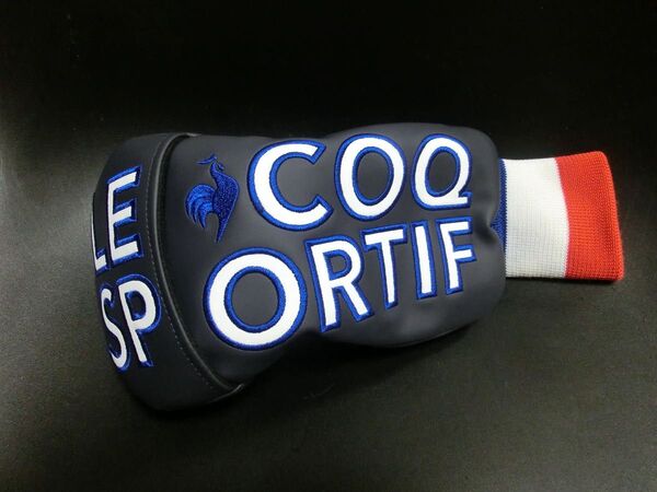 ユーズド 美品 ルコックスポルティフ FW用 ヘッドカバー QQBUJG30 ネイビー le coq sportif