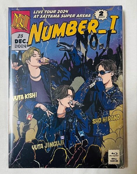 「Number_i LIVE TOUR 2024 No.Ⅰ」初回生産限定盤 ナンバーアイBlu-ray