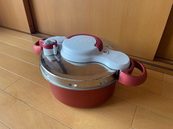 T-fal クリプソミニット デュオ レッド 4.2L 圧力鍋