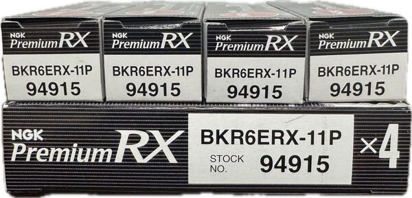 NGK Premium RXスパークプラグ BKR6ERX-11P 4個セット