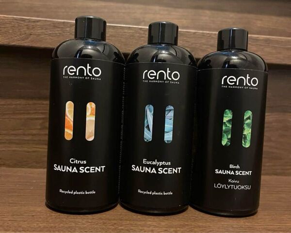 レント サウナ 専用アロマオイル400ml 3本セット【新品未開封】