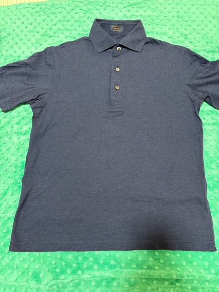 鎌倉シャツ kamakura shirts ポロシャツ ネイビー