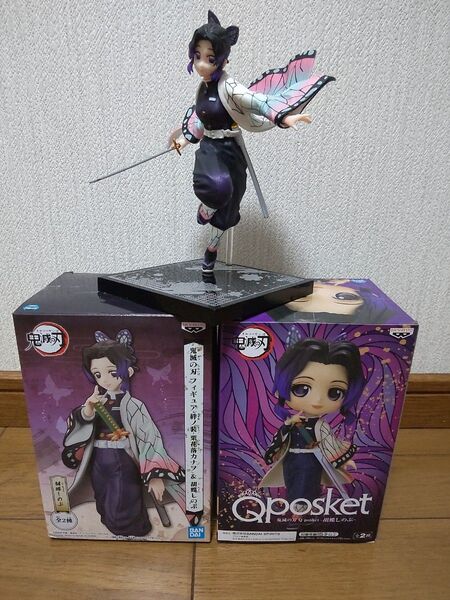 3体 セット 胡蝶しのぶ 鬼滅の刃 フィギュア 絆ノ装 一番くじ Qposket 無限城 映画 劇場版 少年ジャンプ