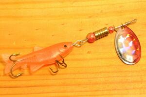  originator retro spinnerbait soft Bait Rainbow trout trout yamameiwana Chivas keta .. all-purpose lure 9cm 4g 1124