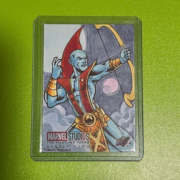 Upper Deck MARVEL Artist Sketch Card スケッチカード ヨンドゥ 直筆イラストカード