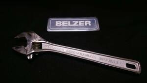 @ BELZER bell tsa-3010N 250mm adjustable wrench monkey wrench GERMANY that time thing 