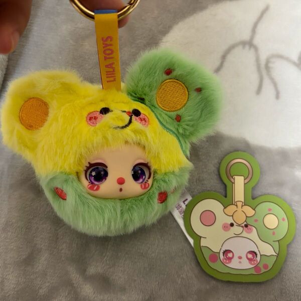 LIILA TOYS リラ ぬいぐるみ キーホルダー ねずみ