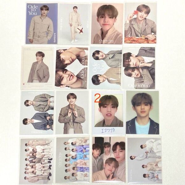 seventeen セブチ エスクプス スンチョル ode to you オデコン トレカ まとめ売り